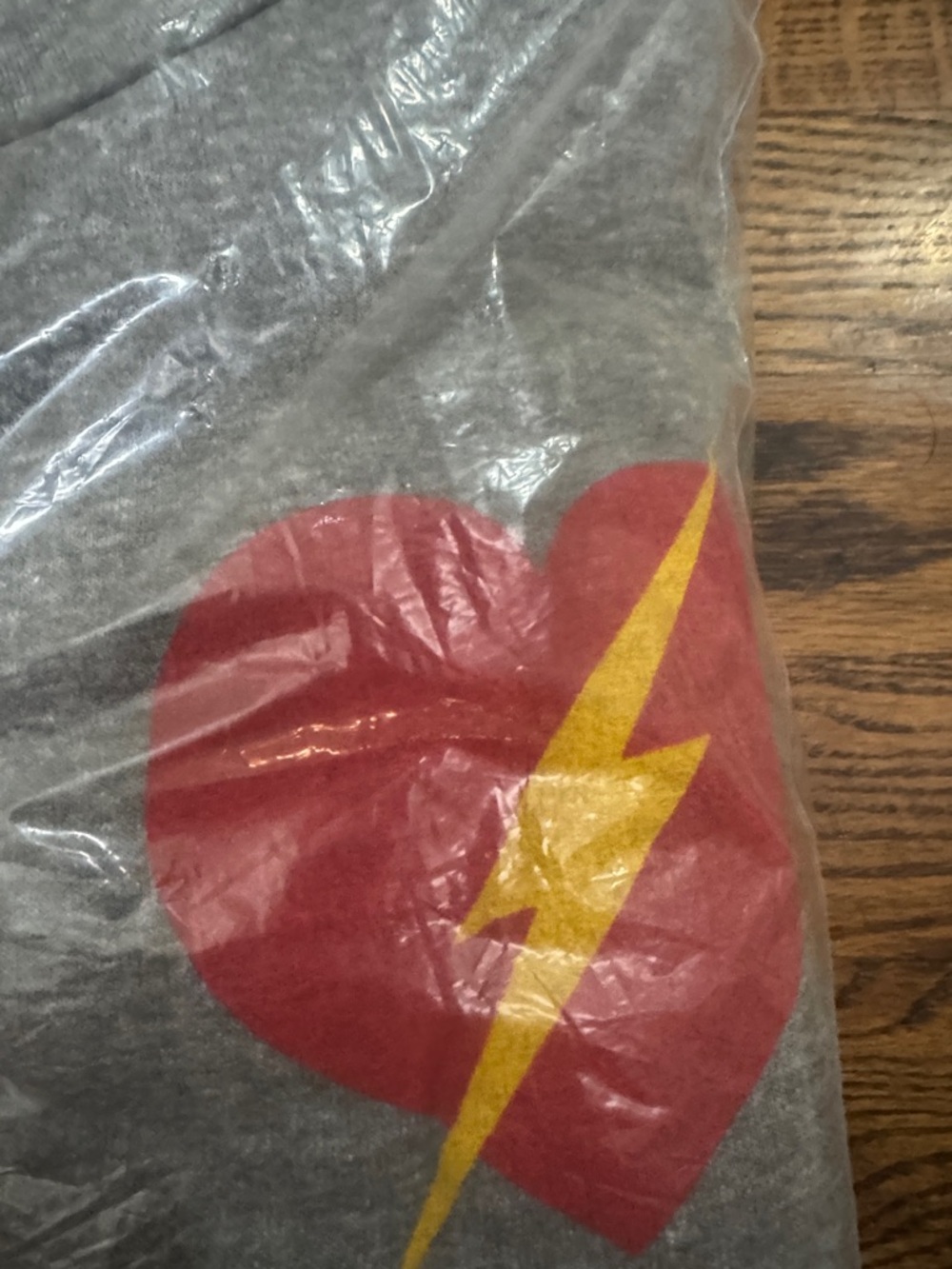 Aviator Nation/Heather Gray/Unisex Sweatshirt/Bolt Heart Crew/NEW! SEALED! - Picture 8 of 14